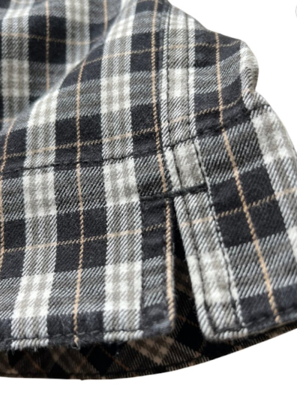 Burberry Blue Label Plaid Low Rise Capri Cropped Pants Vintage Japan 38 - Picture 5 of 5